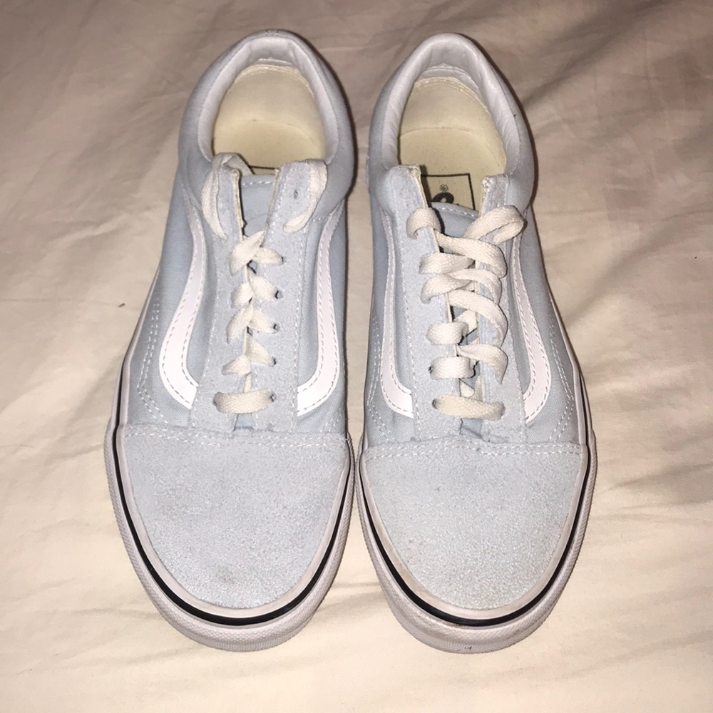 light blue vans